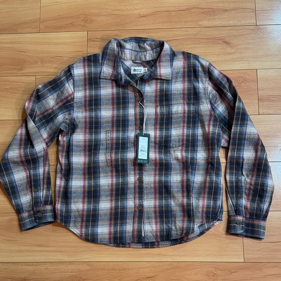 Alpine Design Tops - Alpine Design Women’s mid weight flannel multi Nashua plaid